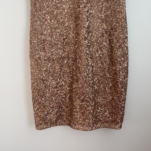 Heartloom sequin sheath NYE mini cocktail party dress sz S - Picture 3 of 6
